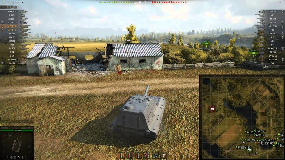 Игра во взводе в World of Tanks