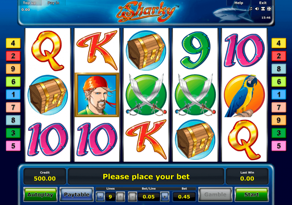 Игровой слот Sharky в Rox Casino