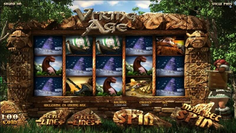 Характеристики игрового аппарата Viking Age из казино Pharaon